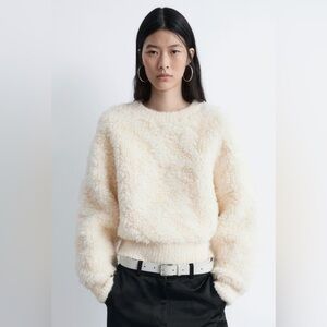 &Other Stories pile knit jumper size XS